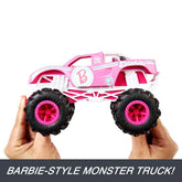 Hot Wheels Remote controlled 1:64 Barbie Monster Truck - Colorland Toys